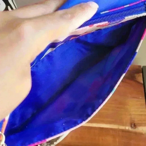 Shoshanna For Elizabeth Arden Multi-Color Organizer Make Up Cosmetic Bag - Picture 11 of 12